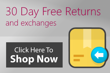 30 Day Free Returns And Exchanges - Start Shopping Now
