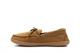 Response Mens Ultra Lightweight Moccasin Slippers With Cotton Lining Brown