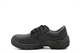 Grafters Leather Safety Shoes Black