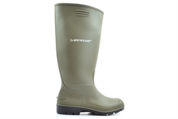 Dunlop Mens/Womens Pricemastor High Leg Waterproof Wellington Boots Green
