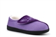 Jyoti Womens Wide Fit Slippers With Memory Foam Insole And Touch Fastening Lilac (E Fitting)