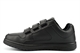 Dek Mens Touch Fastening Casual Trainers Black