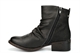 Cipriata Womens Ruched Ankle Boots Black