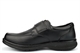 Easy Feet Mens Lightweight Touch Fastening Casual Shoes With Padded Collar For Comfort Black