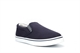 Dek Boys Canvas Yachting Shoes With Padded Collar Navy Blue