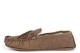 Mokkers Mens Oliver Real Suede Moccasin Slippers With Wool Mix Warm Thermal Lining Dark Camel