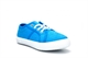 Mercury Girls Lizzie Lace Up Canvas Shoes With Embroidery Detail Turquoise/White