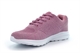 Cipriata Womens Leona Lightweight Memory Foam Trainers With Sparkle Textile Rose Pink