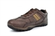 Route 21 Mens Casual Shoes With Waxy Upper Dark Brown