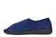 Four Seasons Mens George Crossover Wide Fit Slippers With Memory Foam Insole Navy