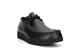 Renegade Sole Boys Wally Leather School Shoes Black
