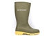 Dunlop Girls/Boys Waterproof Wellington Boots Green