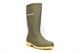 Dunlop Girls/Boys Waterproof Wellington Boots Green