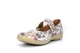 Boulevard Womens Flower Bar Touch Fastening Shoes Floral Print