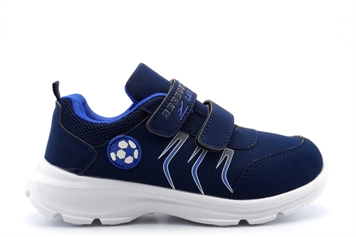 Boys/Girls Superlight Touch Fastening Trainers Navy Blue