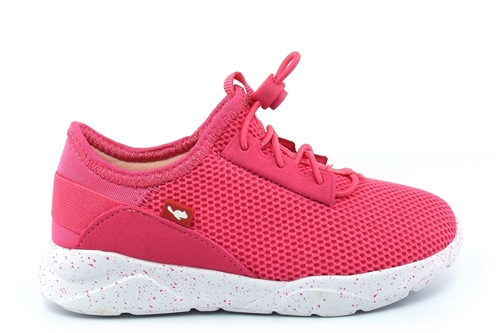 Chipmunks Girls Racer Lightweight Elasticated Lace Trainers Pink