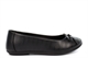 Broadwalk Girls Marisol Slip On School Shoes Black