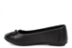 Broadwalk Girls Marisol Slip On School Shoes Black