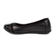 Broadwalk Girls Hilcath Slip On School Shoes Black