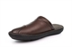Roamers Mens Stitchdown Sheen Leather Clogs With Padded Lining And Transpiring Insole Brown
