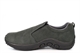 PDQ Mens Ryno Twin Gusset Slip On Real Suede Casual Shoes Grey