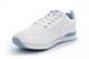Dek Womens Curve Lace Up Lawn Bowling Trainers/Bowling Shoes White/Blue