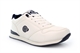 Dek Mens Anchor Trainer Style Lace Up Lawn Bowling Shoes White/Navy