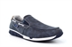 R21 Mens Twin Gusset Memory Foam Leisure Comfort Casual Slip On Shoes Navy Blue