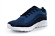 Dek Mens Astra Super Lightweight Memory Foam Lace Up Trainers With Padded Collar And Tongue Blue