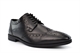 Roamers Mens Brogue Gibson Formal Leather Shoes Black