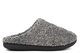 Zedzzz Mens/Boys Noah Lightweight Slip On Mule Slippers With Plush Velour Upper And Lining Grey
