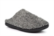 Zedzzz Mens/Boys Noah Lightweight Slip On Mule Slippers With Plush Velour Upper And Lining Grey