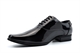 GOOR Mens Formal Blind Eye Oxford Dress Shoes Black Patent