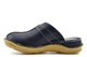 Mod Comfys Womens Softie Leather Clogs/Slip On Mule Sandals Navy