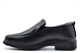 Brickers Boys Centre Gusset Lightweight Slip On School Shoes/Formal Shoes Black