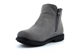 Lulu Girls Diamante Ankle Boots With Side Zip Fastening Grey
