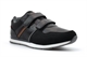 Route 21 Mens Touch Fastening Leisure/Casual Trainers Black