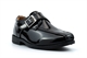 BXT Boys Jacob School Shoes/Formal Shoes With Buckle Fastening Patent Black