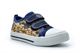 Boys/Girls Minions Canvas Shoes/Pumps With Easy Touch Fastening White/Navy Blue