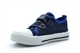 Boys/Girls Minions Canvas Shoes/Pumps With Easy Touch Fastening White/Navy Blue
