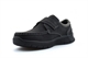 Scimitar Mens Touch Fastening Casual Shoes/Comfort Shoes With Stitching Detail Black