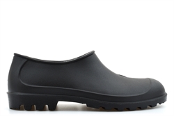 StormWells Womens/Mens Garden Shoes Unisex Garden Clogs/Wellie Shoes/Welly Clog Black