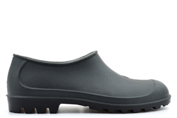 StormWells Womens/Mens Garden Shoes Unisex Garden Clogs/Wellie Shoes/Welly Clog Green/Black