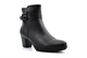 Cipriata Womens Clodia Ankle Boots With Memory Foam Insole Black