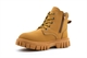 Boys/Girls Ankle Boots/Casual Boots With Lace and Zip Fastening Tan