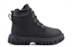 Boys/Girls Ankle Boots/Casual Boots With Lace and Zip Fastening Black