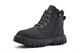 Boys/Girls Ankle Boots/Casual Boots With Lace and Zip Fastening Black