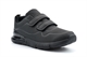 Dek Boys Lava Touch Fastening School Shoes/School Trainers Black