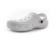 Dek Womens Perforated Swing Bar Clogs/Mules/Sandals White