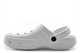 Dek Womens Perforated Swing Bar Clogs/Mules/Sandals White